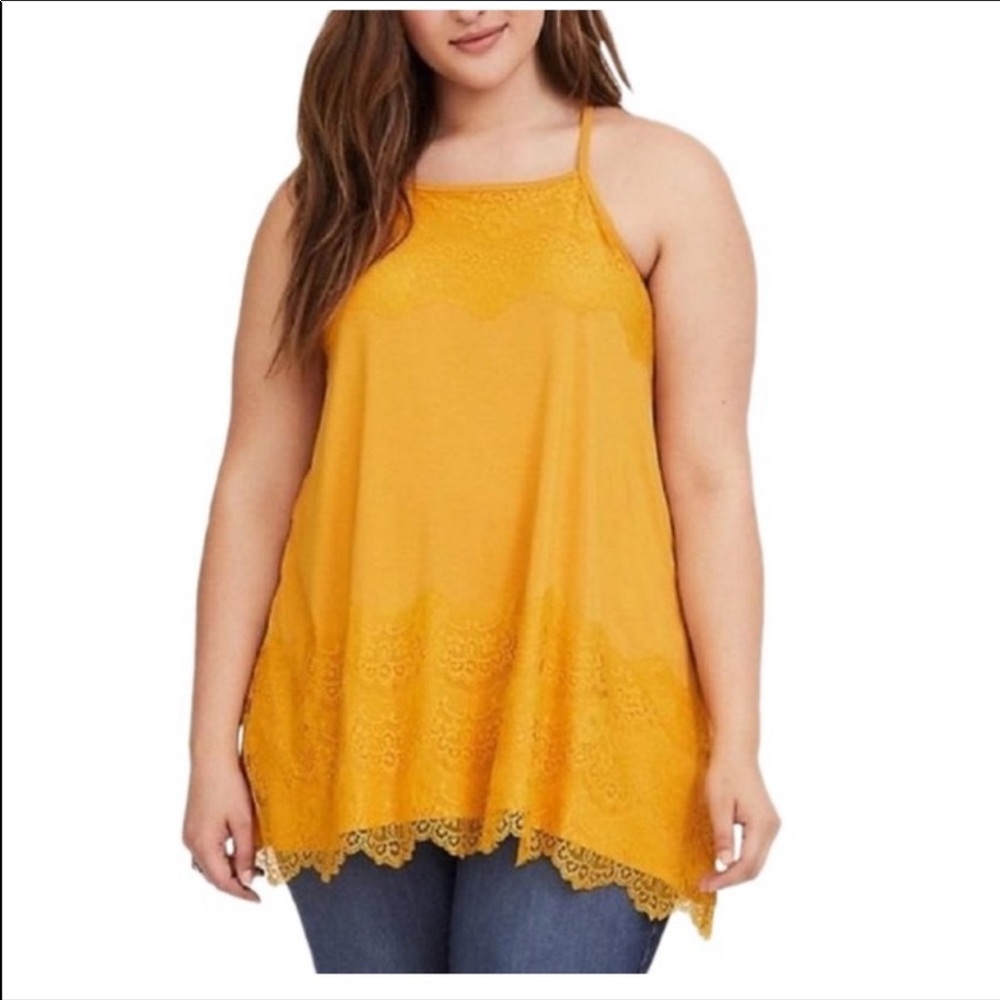Torrid soft knit halter tank top